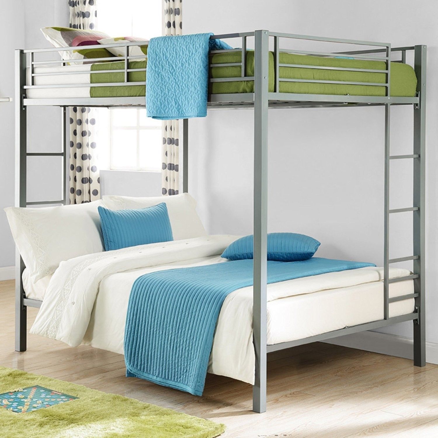 Двухъярусные кровати в интерьере — как выбрать? Интересный обзор с 50 фото дизайна.