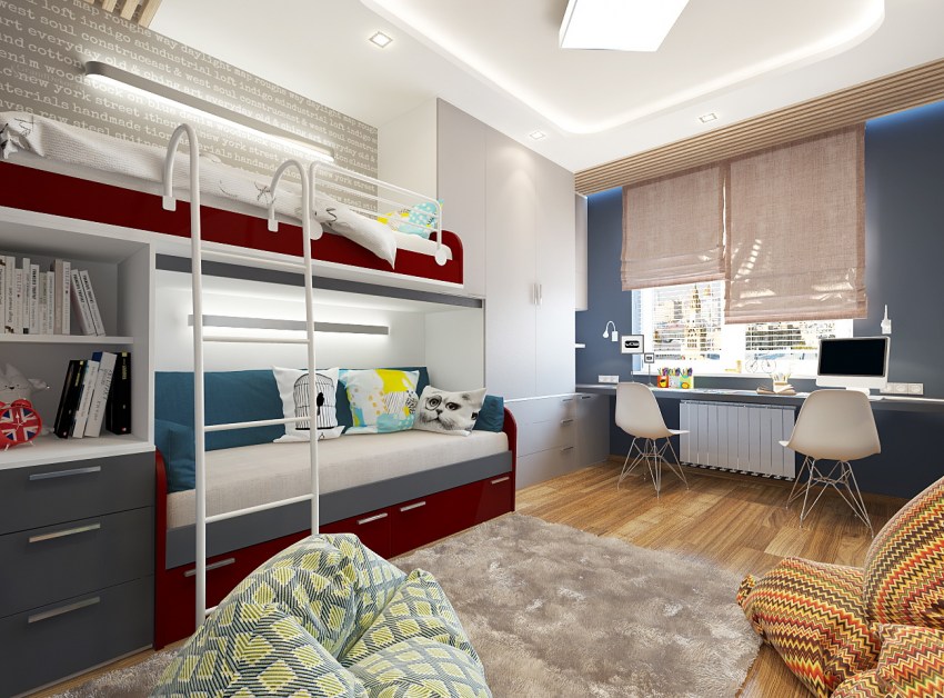 Дизайн спальни 16 кв. м [95+ фото] — идеи интерьера, варианты планировки