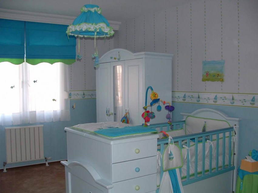 Как оформить комнату для ребенка до 1 года своими руками