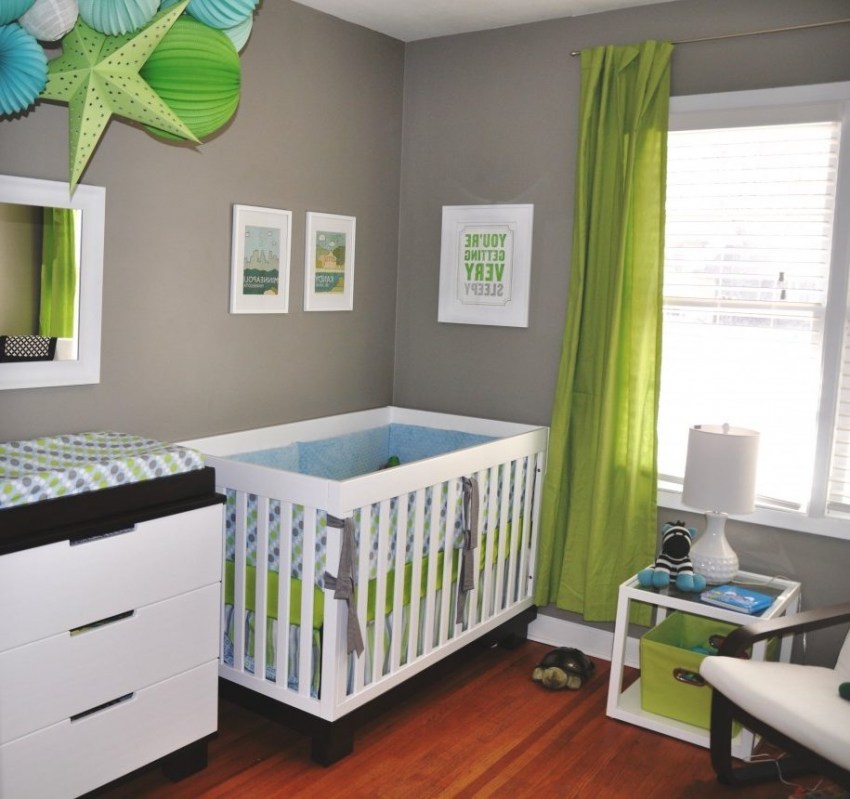 Дизайн детской комнаты для новорожденной девочки