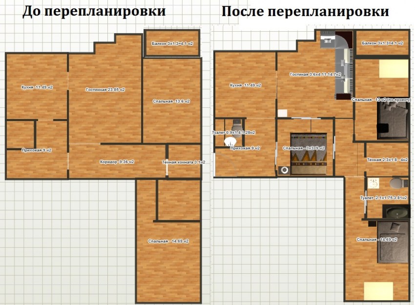 Ремонт квартиры в Брежневке